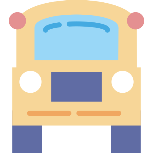 Школьный автобус Generic color fill иконка
