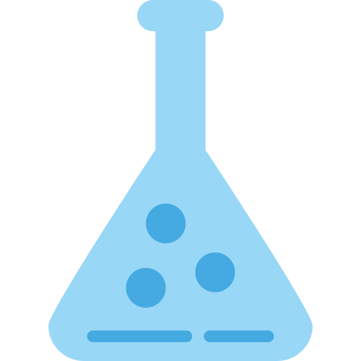 Conical flask Generic color fill icon