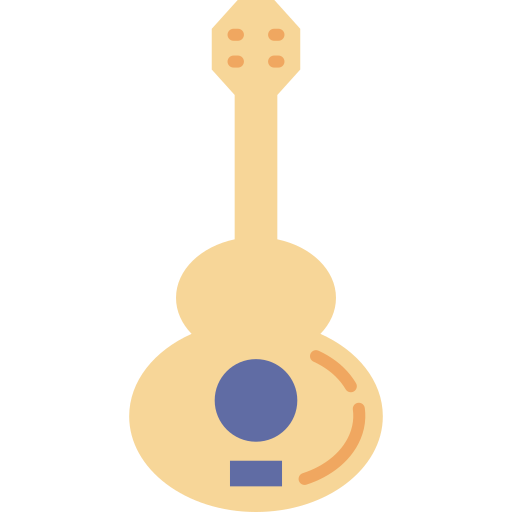gitara Generic color fill ikona