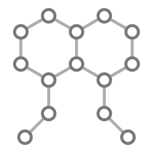 molecola Generic color outline icona
