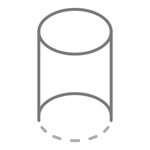 cylindre Generic color outline Icône