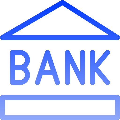 Банк Generic gradient outline иконка
