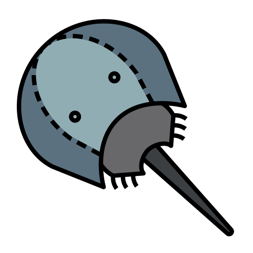 カブトガニ Generic color lineal-color icon