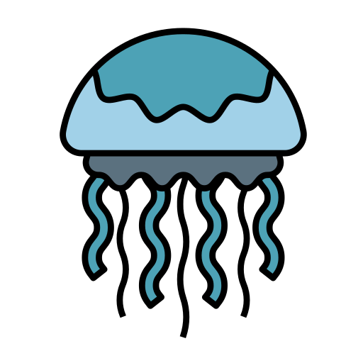Медуза Generic color lineal-color иконка