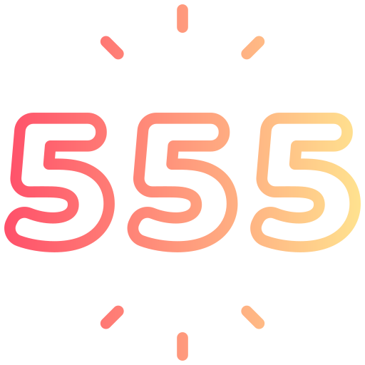 555 Generic gradient outline icon