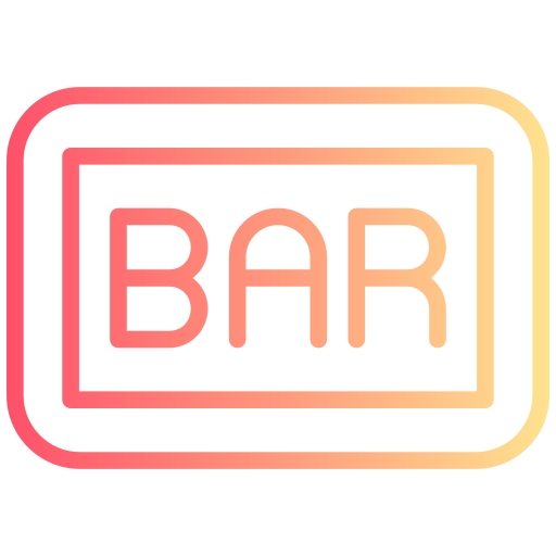 bar Generic gradient outline Ícone