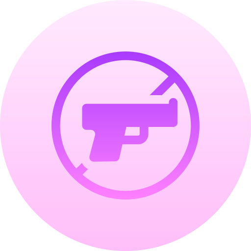 무기 없음 Basic Gradient Circular icon