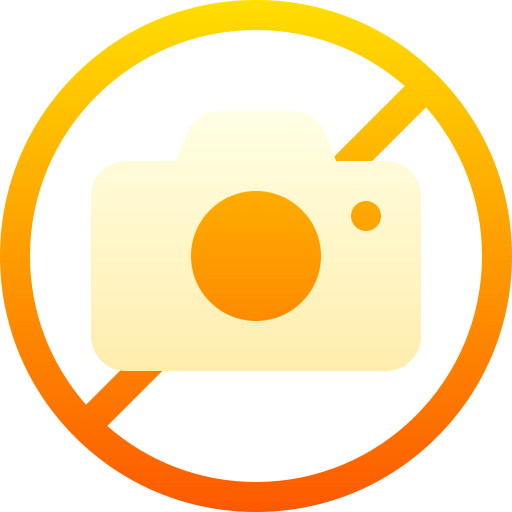 keine kamera Basic Gradient Gradient icon