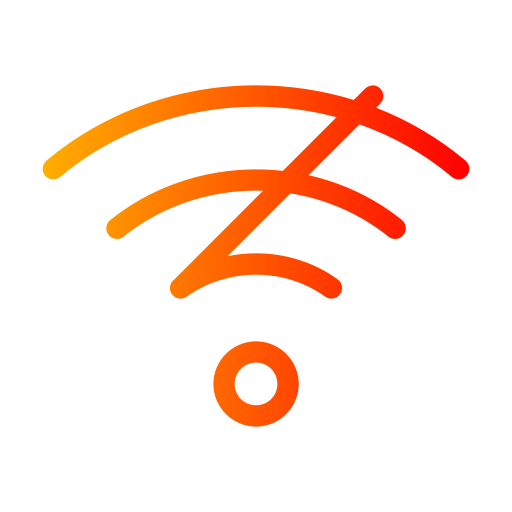 kein wlan Generic gradient outline icon