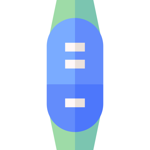피트니스 트래커 Basic Straight Flat icon