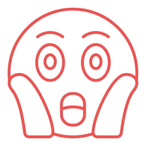 Shocked Generic color outline icon