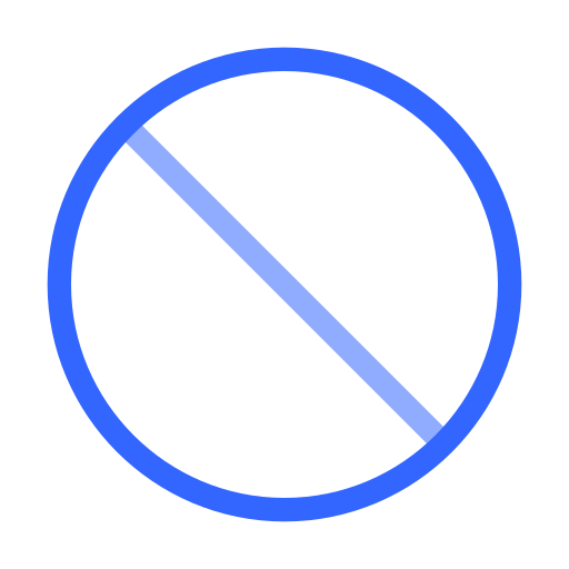 No access Generic color outline icon