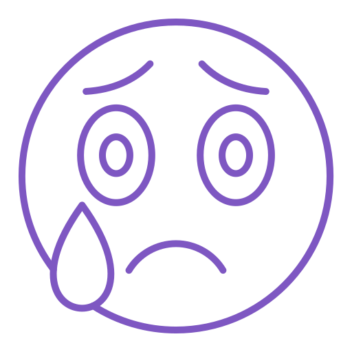 Crying Generic color outline icon