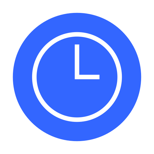 Clock Generic color fill icon