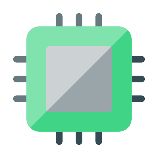 プロセッサー Generic color fill icon