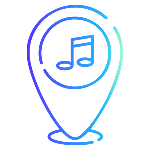 Music studio Generic gradient outline icon