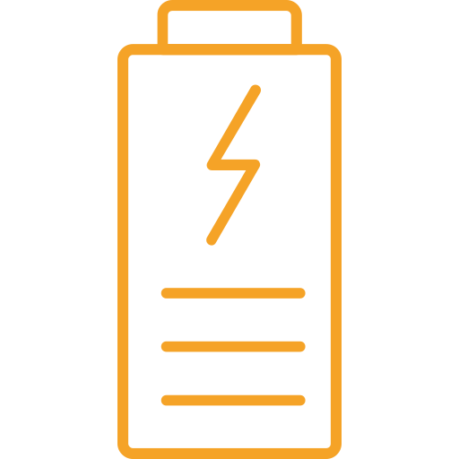 Ładowanie baterii Generic color outline ikona