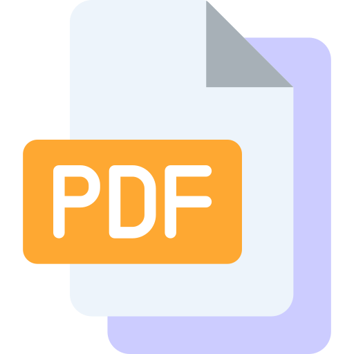 Pdf Generic color fill icon