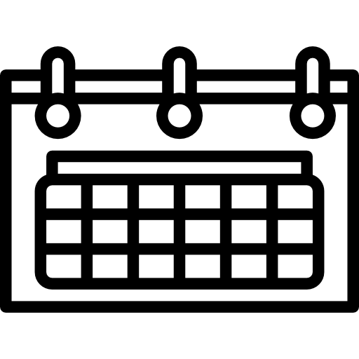 カレンダー Surang Lineal icon