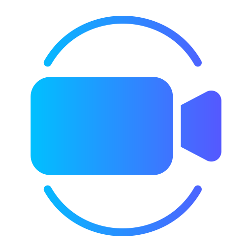 Video meeting Generic gradient fill icon