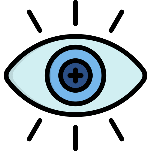 vision Generic color lineal-color icon