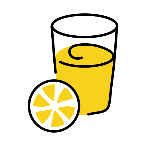 オレンジジュース Generic color lineal-color icon