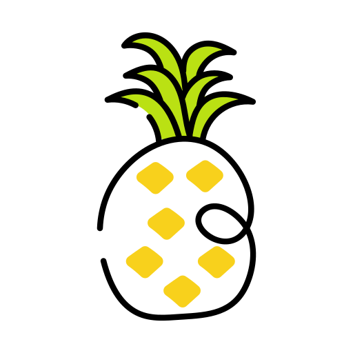 ananas Generic color lineal-color ikona