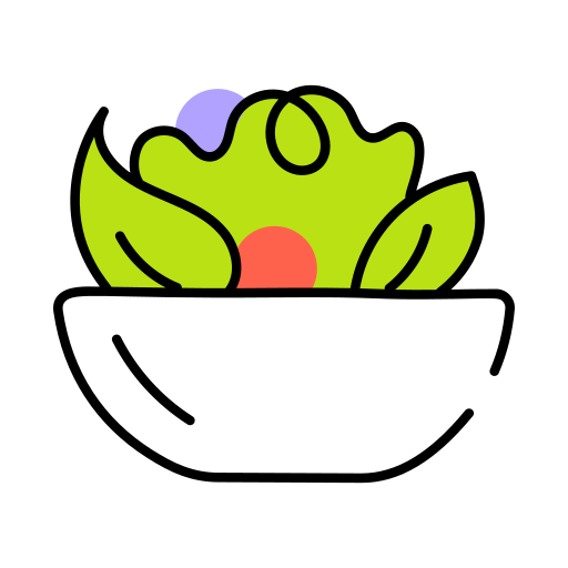 saladeschaal Generic color lineal-color icoon