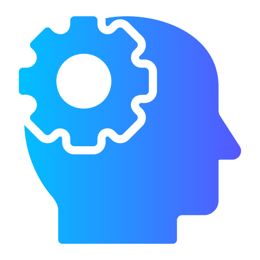 Analytical thinking Generic gradient fill icon