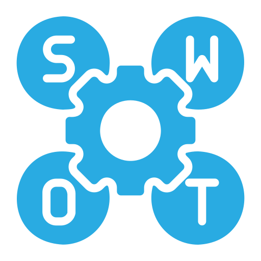 swot-analyse Generic color fill icoon