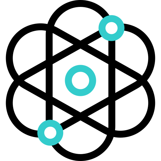 原子 Basic Accent Outline icon