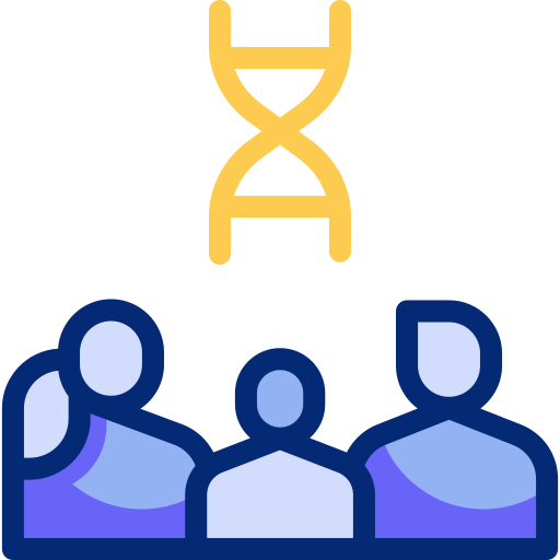 Inheritance Basic Accent Lineal Color icon