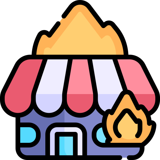 Store Kawaii Lineal color icon
