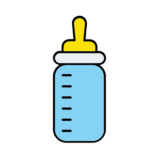 哺乳瓶 Generic color lineal-color icon