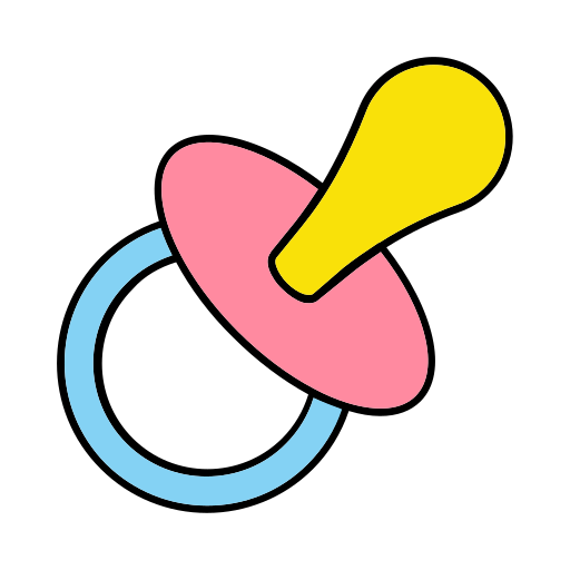 schnuller Generic color lineal-color icon