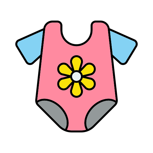 paño de bebé Generic color lineal-color icono