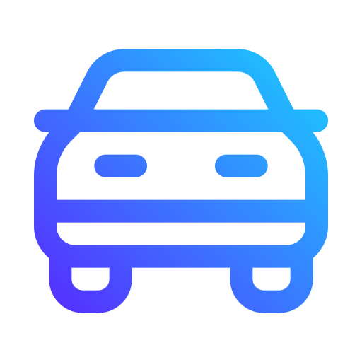 auto's Generic gradient outline icoon