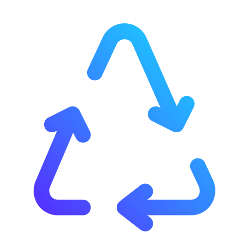 リサイクル Generic gradient outline icon
