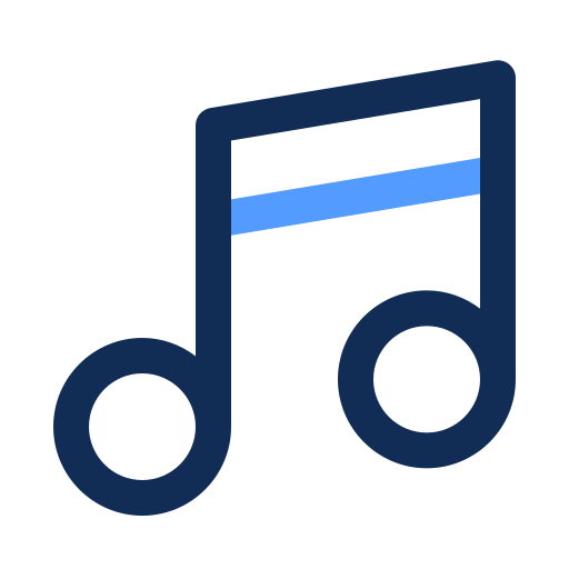 musik note Generic color outline icon