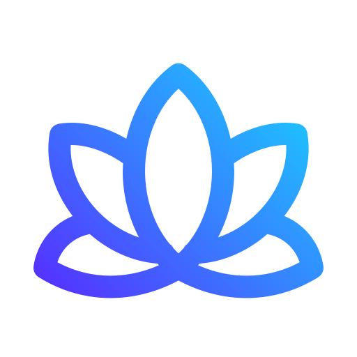 yoga Generic gradient outline icono