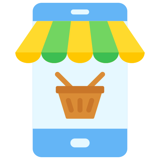 Mobile store Generic color fill icon