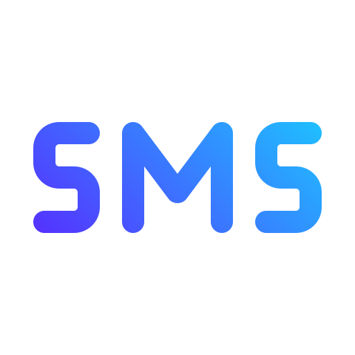 sms Generic gradient outline icon