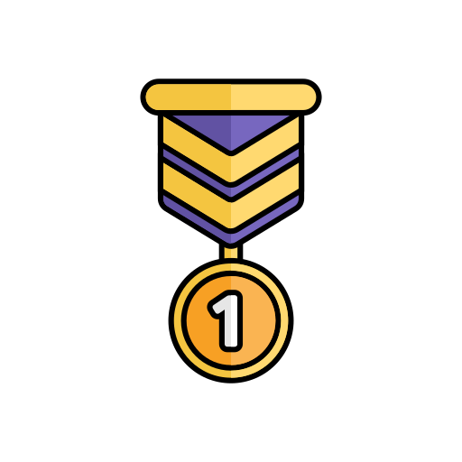 賞メダル Generic color lineal-color icon