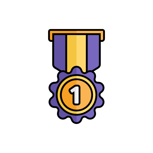 nagroda medalowa Generic color lineal-color ikona
