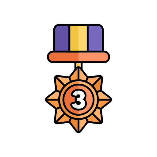 Award medal Generic color lineal-color icon