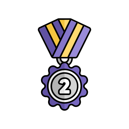 médaille Generic color lineal-color Icône