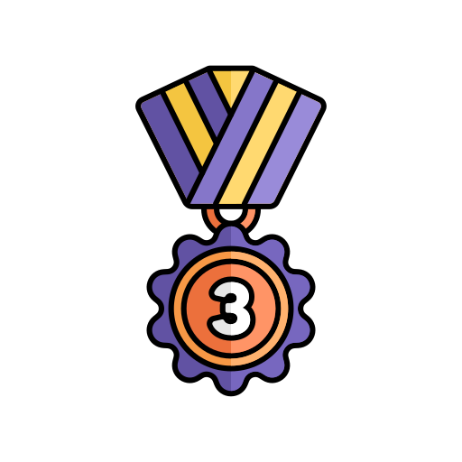 nagroda medalowa Generic color lineal-color ikona