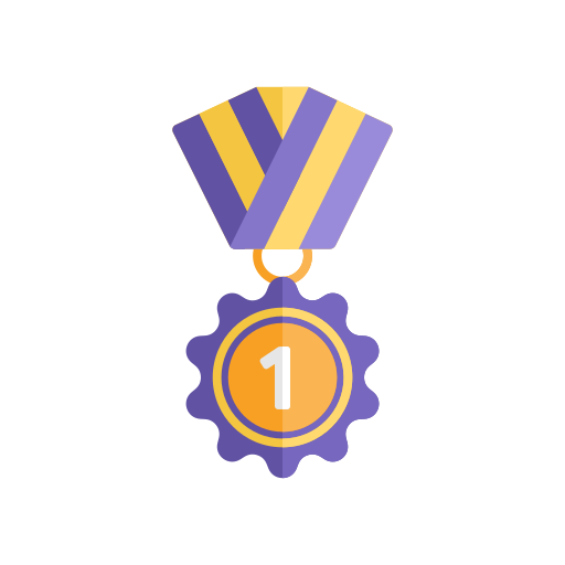 nagroda medalowa Generic color fill ikona