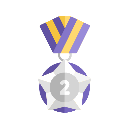 nagroda medalowa Generic color fill ikona