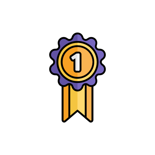 Наградная медаль Generic color lineal-color иконка